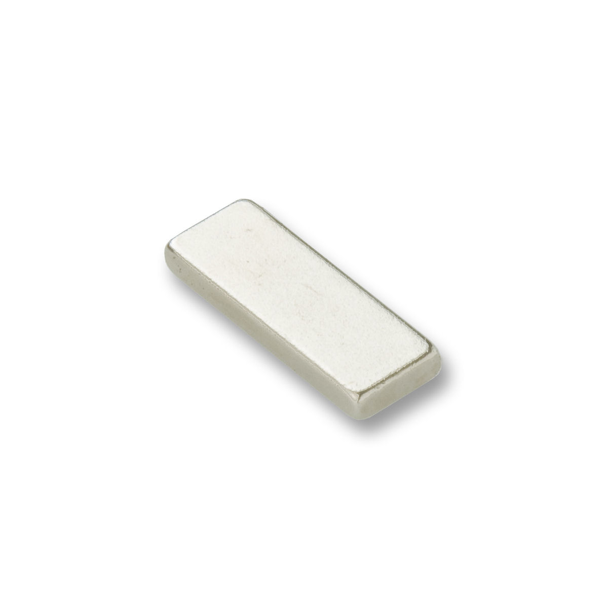 Quadermagnet Neodym, Ni, N35 10 x 7,5 x 2 mm Quadermagnet Neodym, Ni, N35 10 x 7,5 x 2 mm